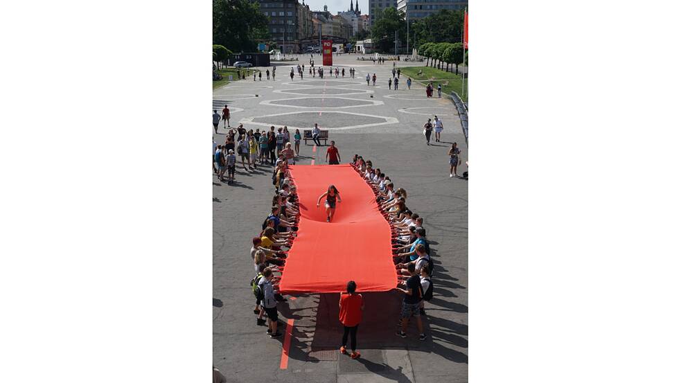 Red Crossing, Prag, Tschechien