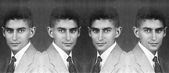 Franz Kafka about 34 years old. July 1917