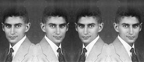 Franz Kafka en torno a los 34 años. Julio 1917