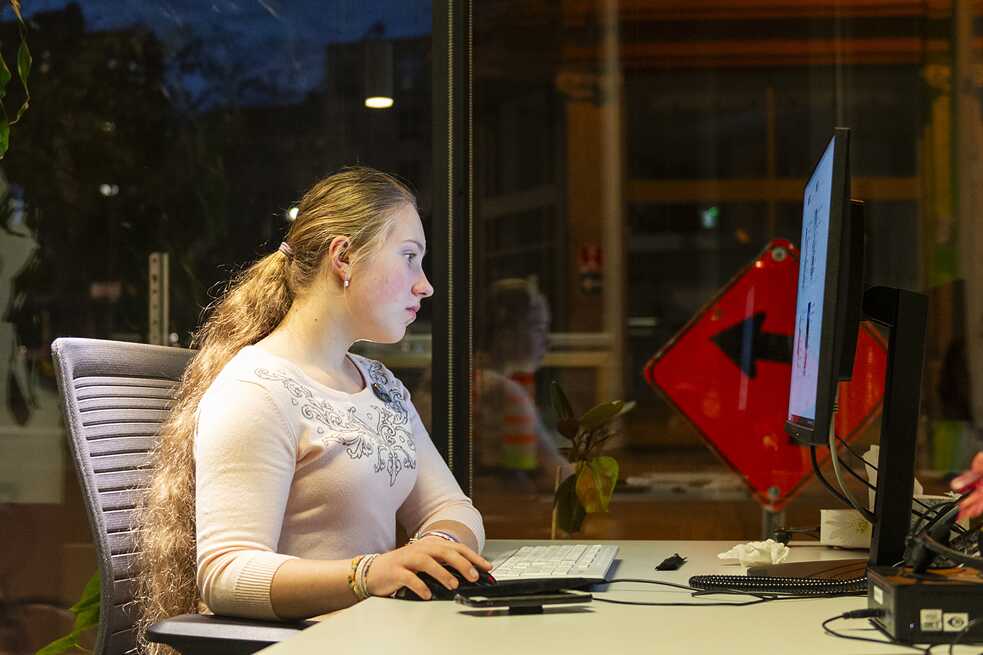 Arbeit am Computer