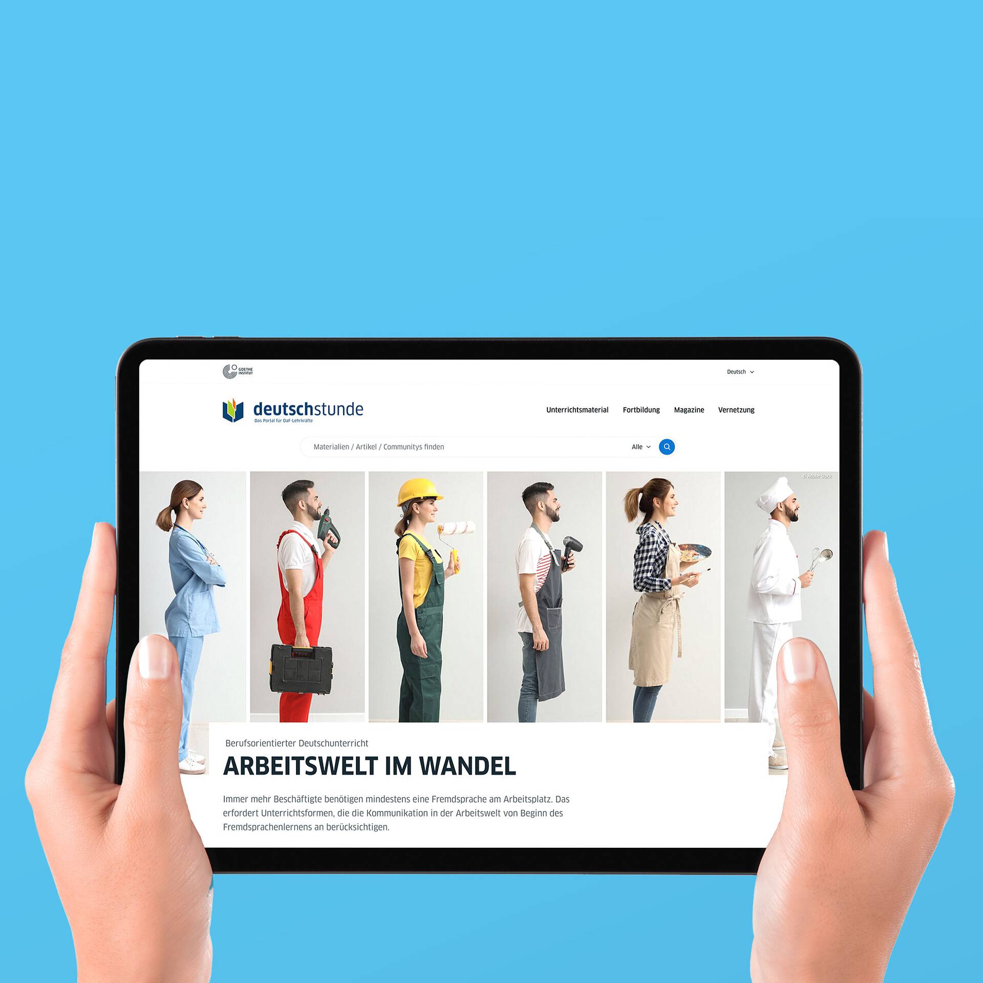 Goethe Institut Deutsch Als Fremdsprache „Deutsch als Fremdsprache“: Fortbildung, Konzepte und Materialien