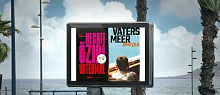 Book covers: Öziri: Vatermal / Utlu: Vaters Meer