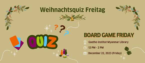 Board Game Friday Christmas