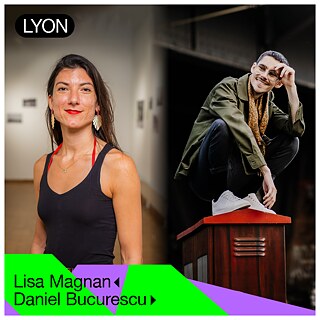 Porträtfoto von Daniel Bucurescu und Lisa Magnan © © Siniša Galić / privat Tandem Lyon