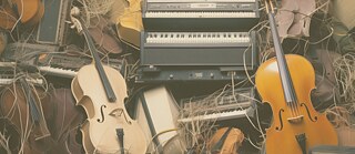 Smartphone und Partitur