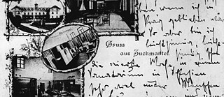 Eine der ersten Mitteilungen Kafkas an seinen späteren Freund Max Brod: ein „Gruß aus Zuckmantel“ vom 24. August 1905