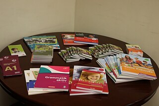 Bücherspende des Goethe-Instituts