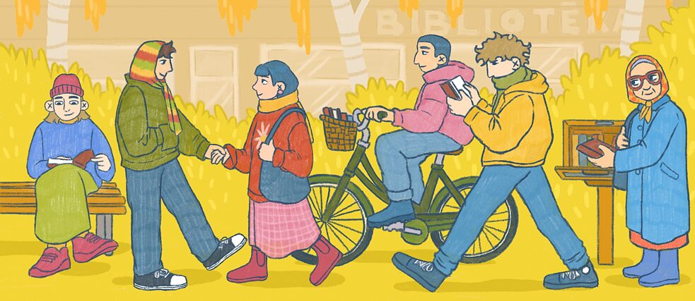 Projekte im Bereich „Grüne Bibiliothek“ in Lettland