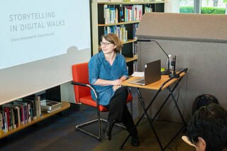 Clara Ehrenwerth of machina eX shares insights about storytelling in digital walks. 