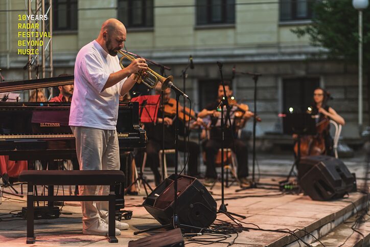 Sebastian Studnitzky bei der zehnten Jubiläumsausgabe des Radar Festivals in Varna
