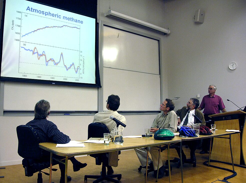 Dave Lowe at a meeting