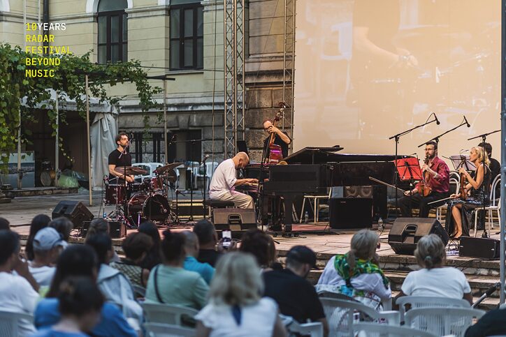 Sebastian Studnitzky bei der zehnten Jubiläumsausgabe des Radar Festivals in Varna