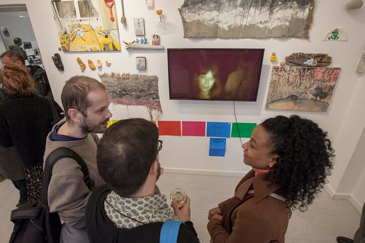 Bild aus der Ausstellung Kreative Frustration von Dimitar Shopov, Alina Papazova, Alexandra Laskova, Valko Chobanov