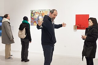 Bild aus der Ausstellung Minà Minov - Jubiläumsausstellung (hauptsächlich Skulpturen) von Minà Minov