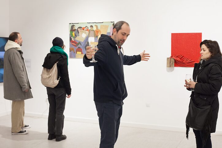 Bild aus der Ausstellung Minà Minov - Jubiläumsausstellung (hauptsächlich Skulpturen) von Minà Minov