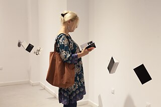 Bild aus der Ausstellung Die Bibliothek von Joachim Schmidt