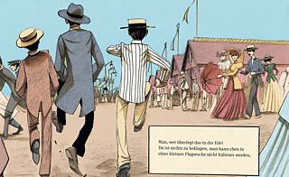 Moritz von Wolzogen: The Aeroplanes at Brescia | © Moritz von Wolzogen, published by Nathalia Laue