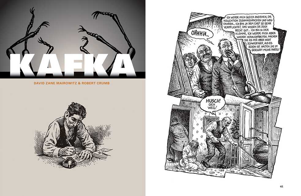 David Zane Mairowitz und Robert Crumb: Kafka  | © Reprodukt Verlag