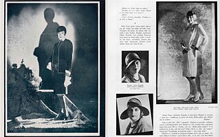 Móda ze salonu Hany Podolské: Pár let po Kafkově době, ve 30. letech 20. století, provozovala v centru Prahy svůj módní obchod česká módní návrhářka Hana Podolská, pořádala módní přehlídky a byla tak úspěšná, že se o ní mluvilo jako o „české Coco Chanel“.