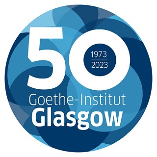 Jubiläumslogo 50 Jahre Goethe-Institut Glasgow