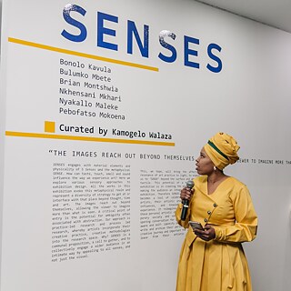Senses: Open exhibition gallery opening event @ Goethe-Institut in Parkmore Johannesburg