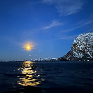 Meer und Mond bei Nordskot