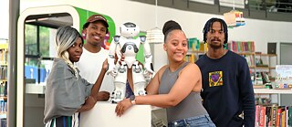 Goethe-Institut Johannesburg: Nao Robot in Residence team