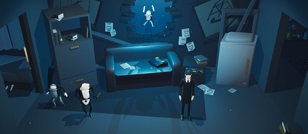 Aus dem Videospiel Playing Kafka