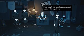 Aus dem Videospiel Playing Kafka