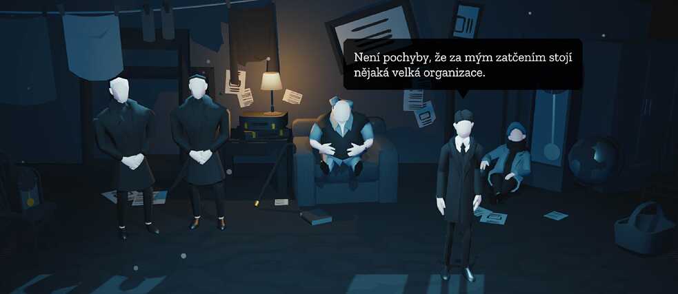 Aus dem Videospiel Playing Kafka
