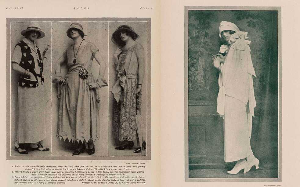 Mode aus dem Salon Hana Podolská