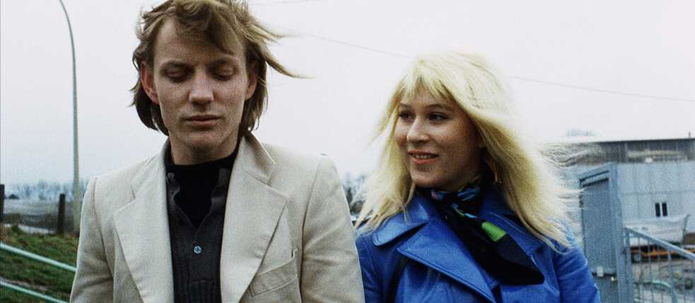 Charly Wierzejewski and Eva Mattes in “Supermarket” (1974). Director: Roland Klick
