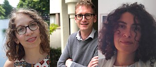 Leila Essa, Adrian Daub und Maha El Hissy 