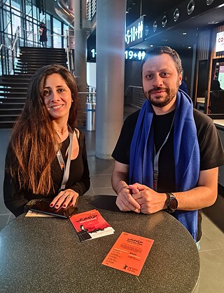 Regisseurin Myriam El Hajj und Berlinale Blogger Ahmed Shawky