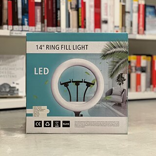 Gredzenveida LED lampa ar statīvu