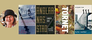 Aimée Delblanc, bokomslag:  Hur ska det gå för Pinnebergs?, Änglarnas stad och Stjärna 111