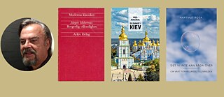 Buchcovers: Borgerlig offentlighet , Dilemmat i Kiev och Det vi inte kan råda över 