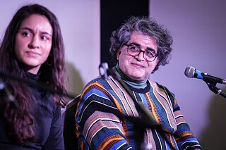 Reading "Where I die is my foreign: Poetry read by SAID", pictured: Ali Abdollahi and Maryam Aras