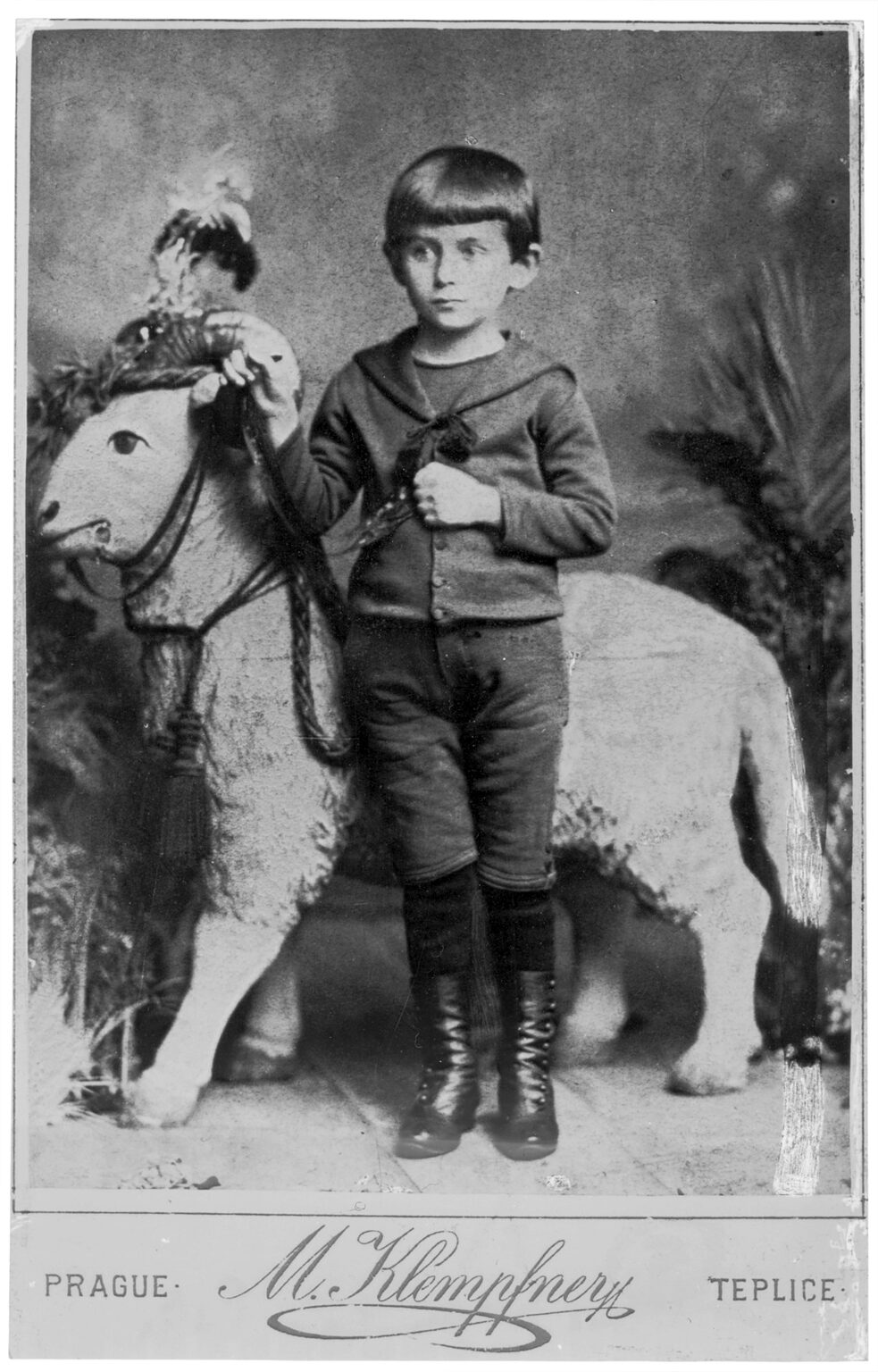 Franz Kafka als etwa Fünfjähriger