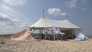 LIOS Labs ‘Arts of Ecology’ village, Błędowska Desert, 2021