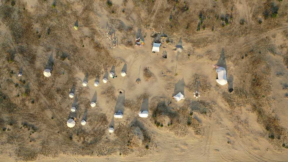 LIOS Labs ‘Arts of Ecology’ village, Błędowska Desert, 2021