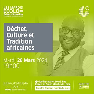 Mardis Ecolos avec Edem d'Almeida