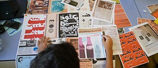 Im irakischen Sulaimaniyya ging mit Unterstützung des Goethe-Instituts der erste Studiengang des Landes im Bereich Design hervor. | Foto (Ausschnitt): © Goethe-Institut Irak