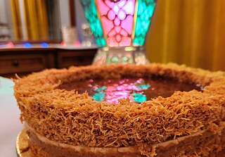 Salted caramel, nutella, biscoff spread and other heavily sweetened toppings have been recently added to the traditional dessert, overriding the flavour of the syrup, or sharbat, and changing what many think is a distinguished texture of the Kunafa.