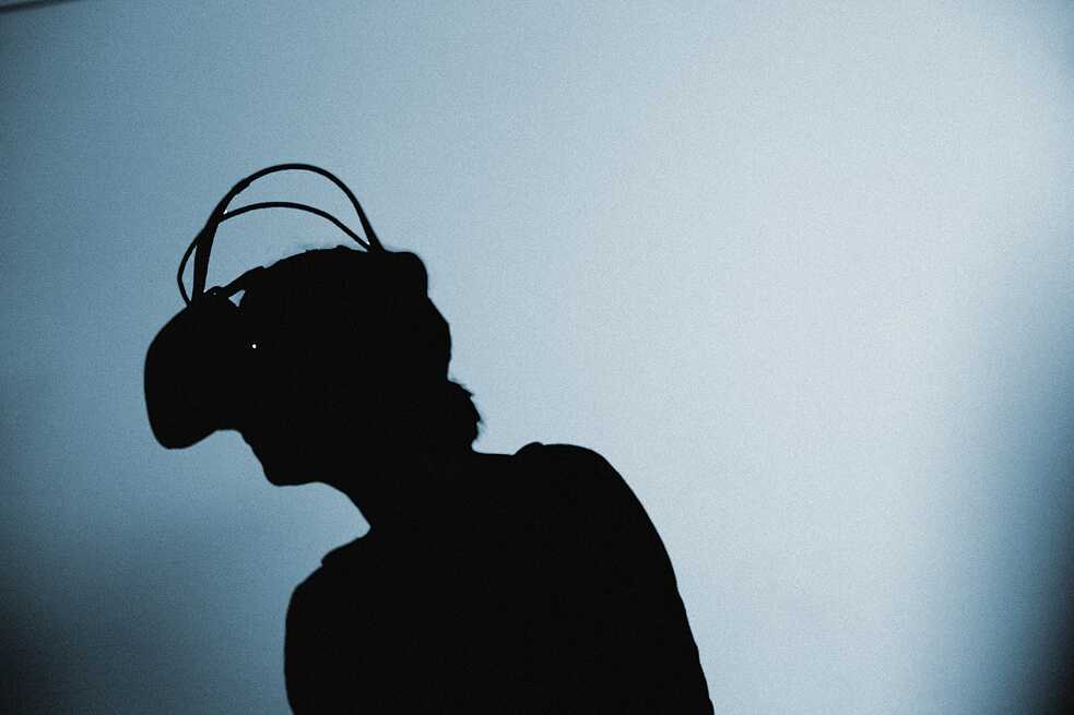 Mit VR Brille
