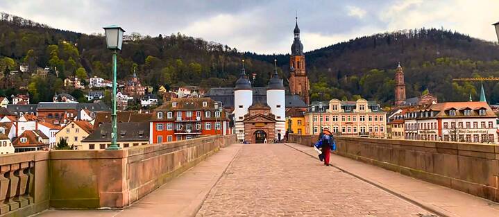 Hiking Paths around Heidelberg