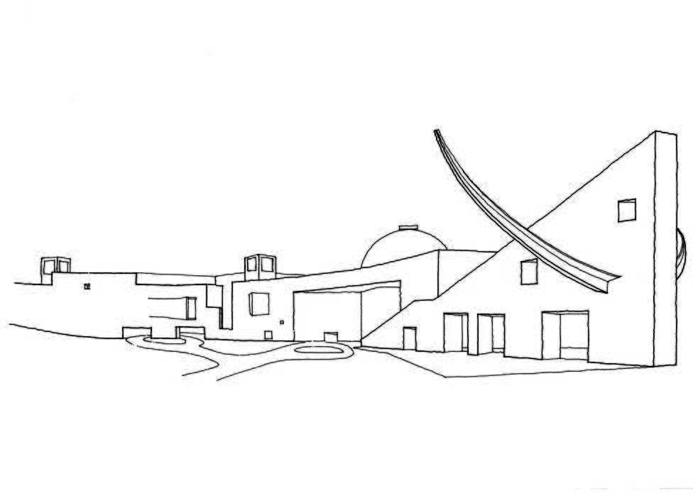 Drawing, The Islamic Museum Proposal, Qatar, 1998