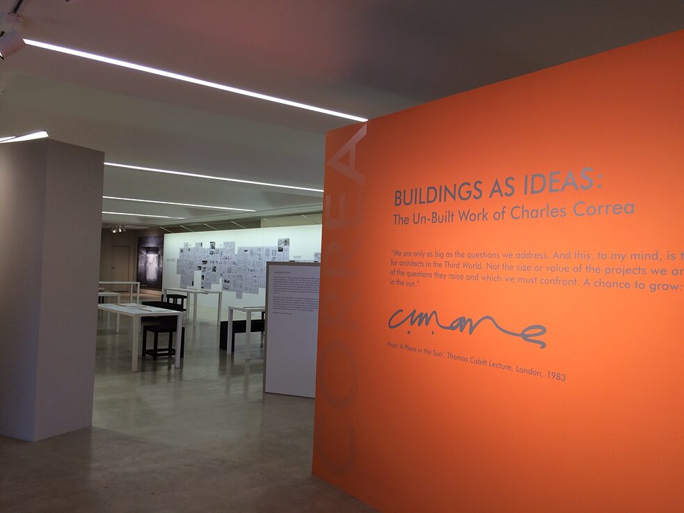 Exhibition: Charles Correa in Mumbai 3