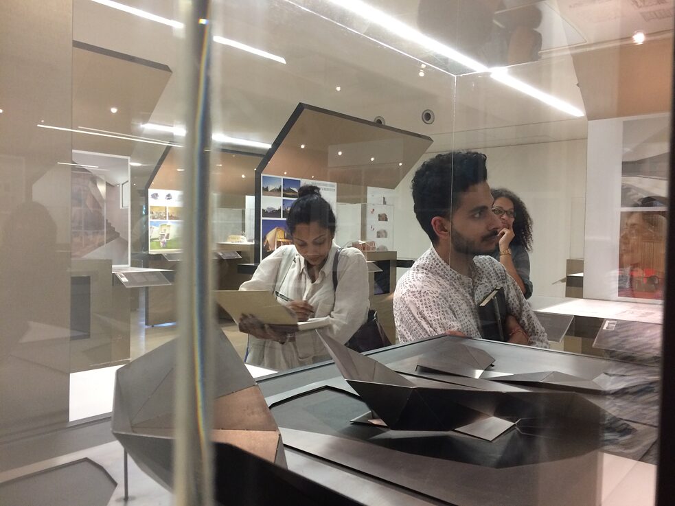 International Relations.Young architects from Germany