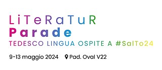Schrift Literatur Parade. Gastsprache Deutsch #SalTo24